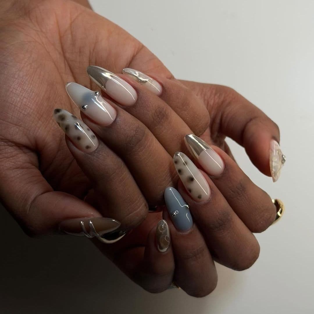  Sorry, Florals and Pastels—Celeb Nail Artists Are Swapping Dated Designs for These 6 Spring Manis 