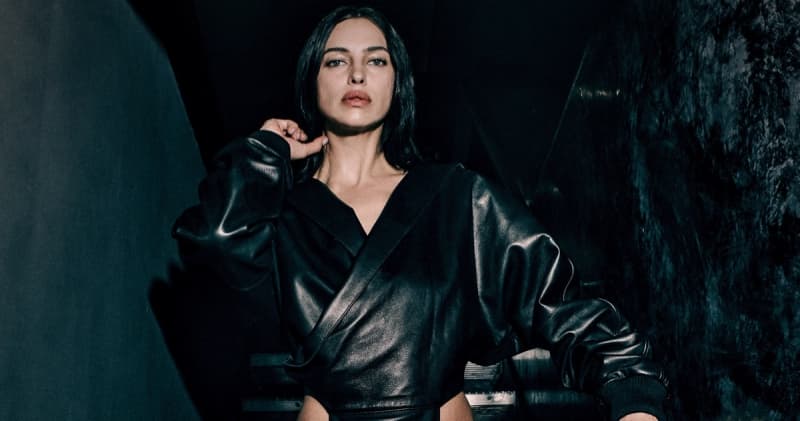 Irina Shayk Rocks Leather Styles for V Magazine